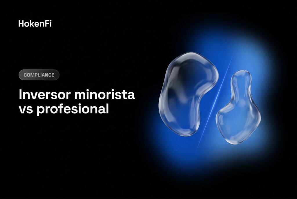Inversor minorista vs profesional en security tokens: dos formas en vidrio líquido — HokenFi