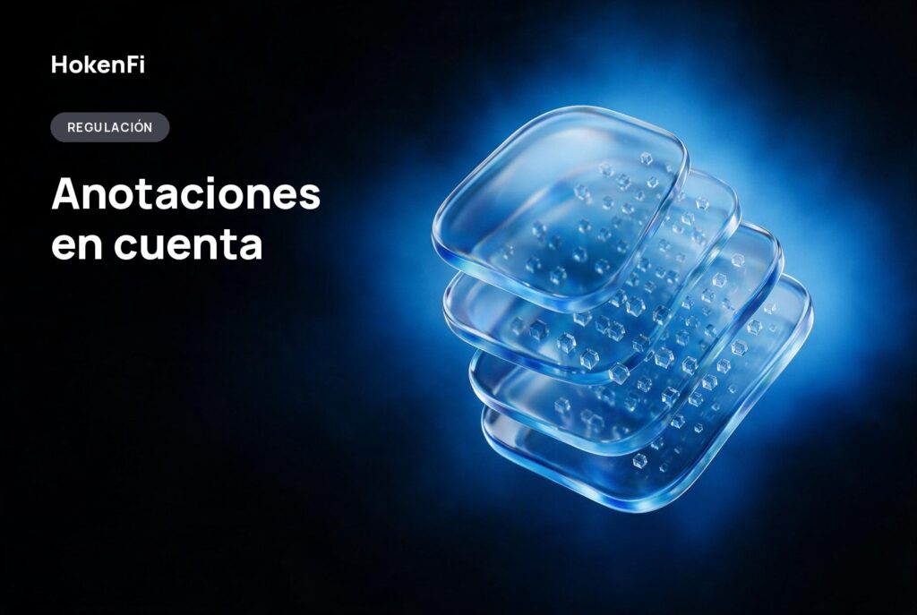 Anotaciones en cuenta y registro distribuido